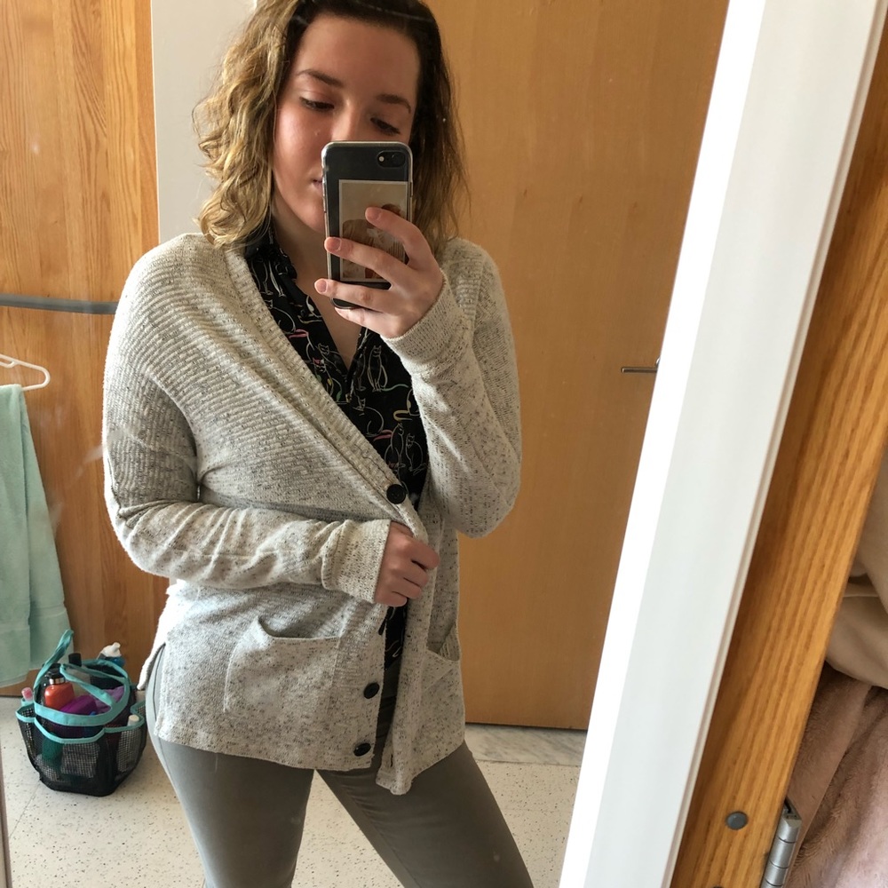 American Eagle Textured Cardigan